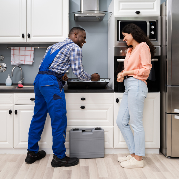 can you provide an estimate for cooktop repair before beginning any work in Dunmore PA